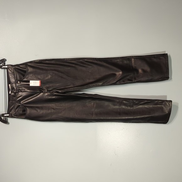 Abercrombie and Fitch vegan leather pants size 26 Long - Picture 2 of 6